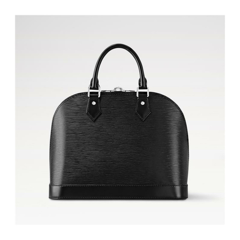 LOUIS VUITTON Alma PM 手提包 Epi 黑色 M40302-12