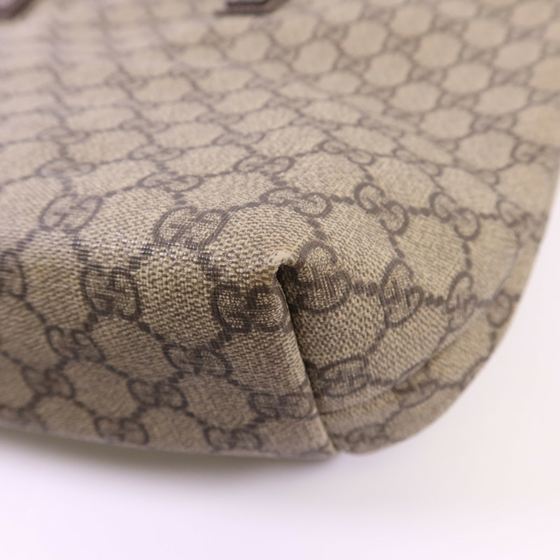 GUCCI 帆布Tote Bag銀扣手挽袋-11