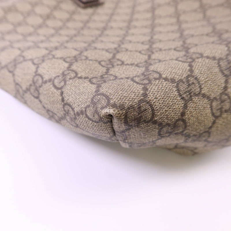 GUCCI 帆布Tote Bag銀扣手挽袋-12