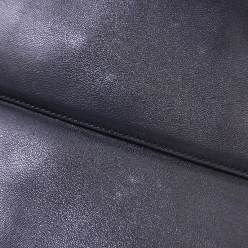 SAINT LAURENT 羊皮皮革Gem Stud Embellished Teddy銀扣鏈帶肩背袋-16