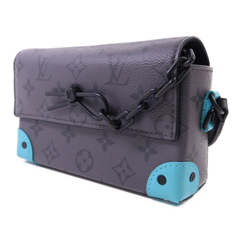 LOUIS VUITTON Monogram Eclipse Reverse Steamer Wearable Wallet肩背袋-2