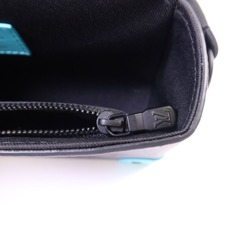 LOUIS VUITTON Monogram Eclipse Reverse Steamer Wearable Wallet肩背袋-7