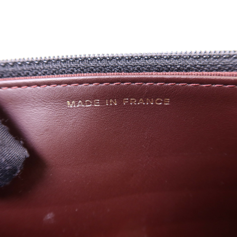 CHANEL 牛皮皮革Wallet On Chain金扣鏈帶肩背袋-7