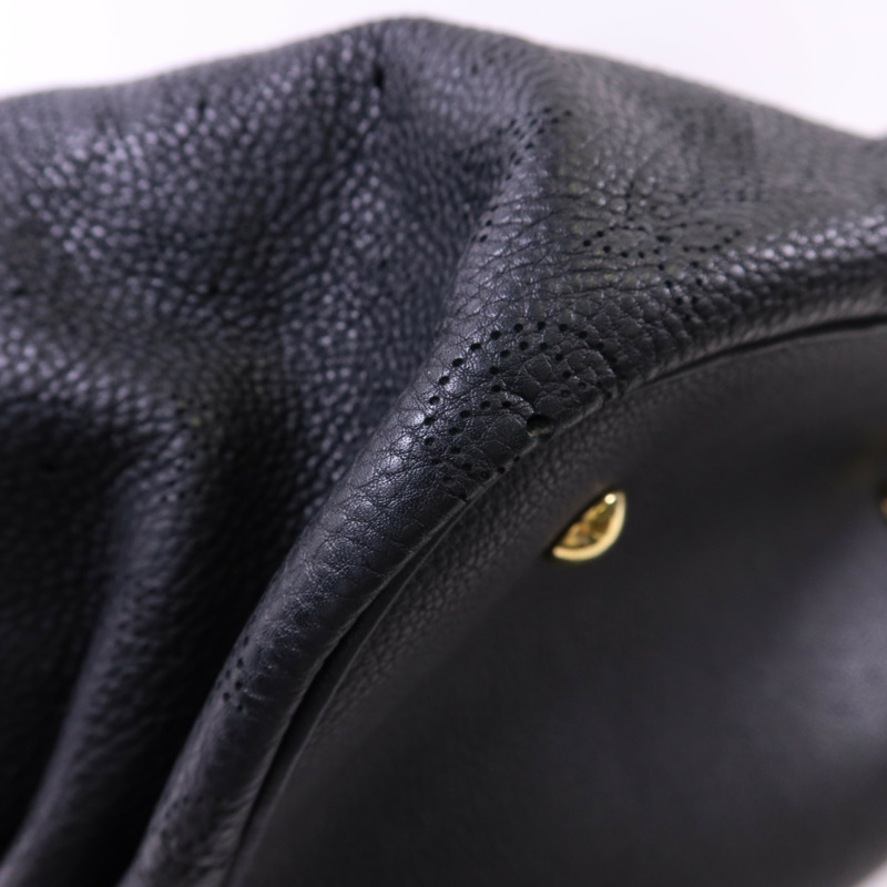 LOUIS VUITTON Monogram Mahina XL金扣肩背袋-16