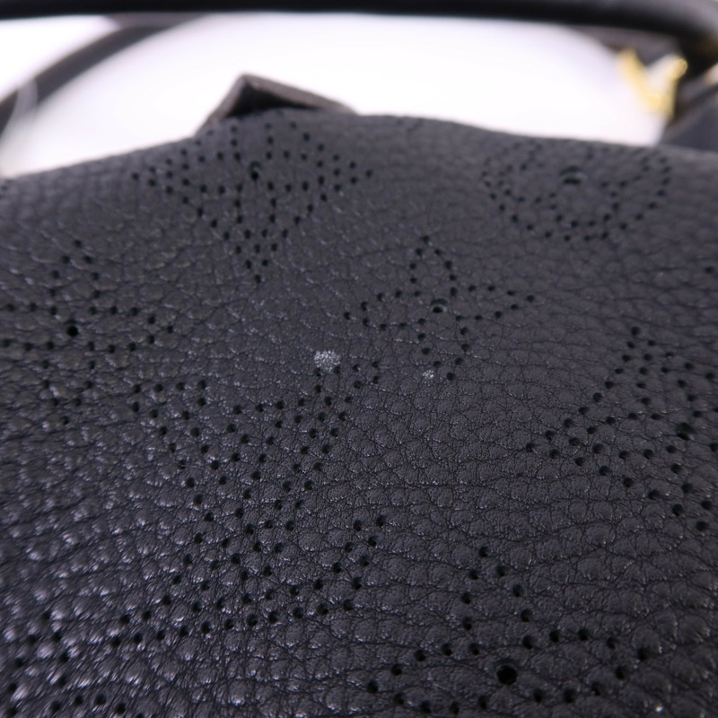 LOUIS VUITTON Monogram Mahina XL金扣肩背袋-17