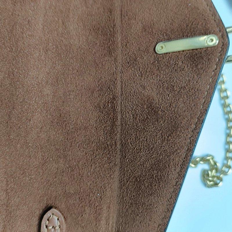 LOUIS VUITTON PADLOCK棕色塗層帆布老花單肩包手提包斜挎包 金色五金 2條可拆卸肩帶 晶片款-10