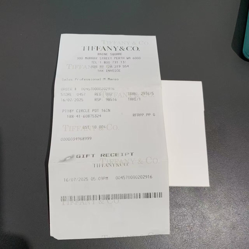 tiffany蒂芙尼 sixteen stone系列18k黃金×鉑金十六石鑽石項鍊 ，25年購入-7