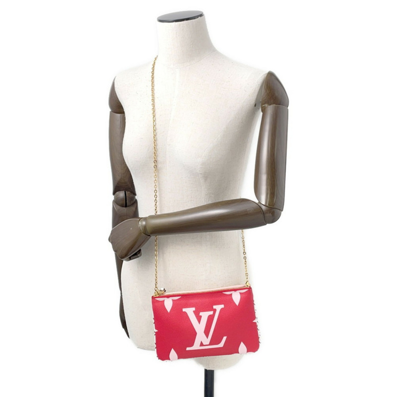 路易威登 Monogram Giant 雙拉鍊手拿包 M67561 兩用-3