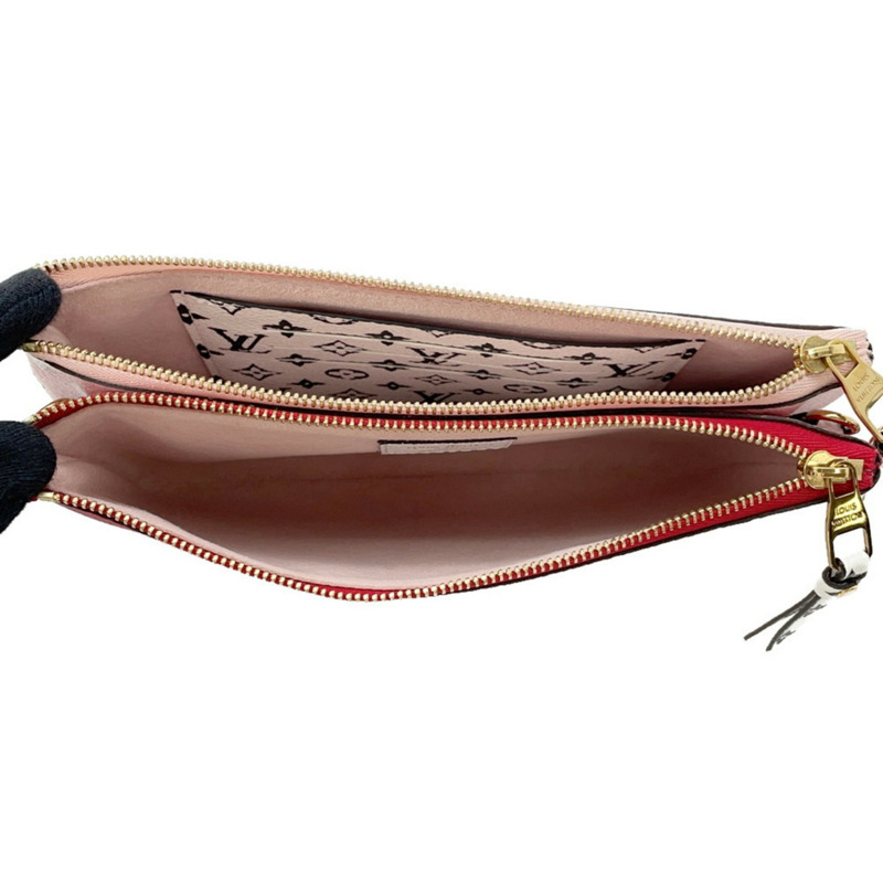 路易威登 Monogram Giant 雙拉鍊手拿包 M67561 兩用-4