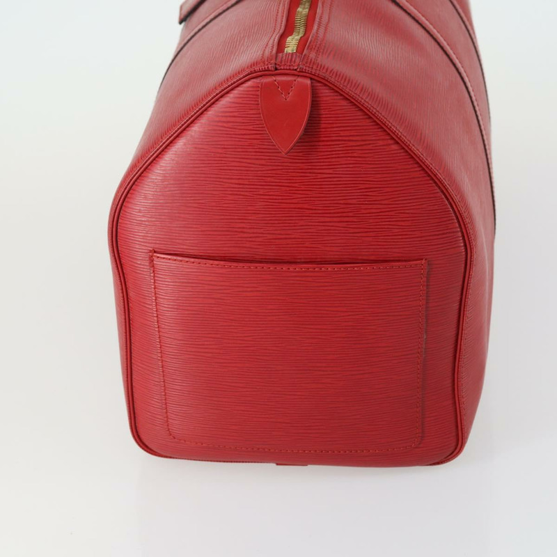 【日本直送】路易威登 Epi Keepall 50 波士頓包 紅色 M42967 LV 正品 155329-2
