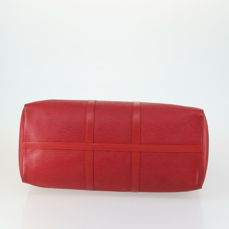 【日本直送】路易威登 Epi Keepall 50 波士頓包 紅色 M42967 LV 正品 155329-4