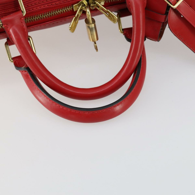 【日本直送】路易威登 Epi Keepall 50 波士頓包 紅色 M42967 LV 正品 155329-6