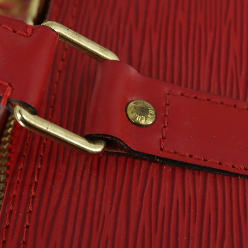 【日本直送】路易威登 Epi Keepall 50 波士頓包 紅色 M42967 LV 正品 155329-16