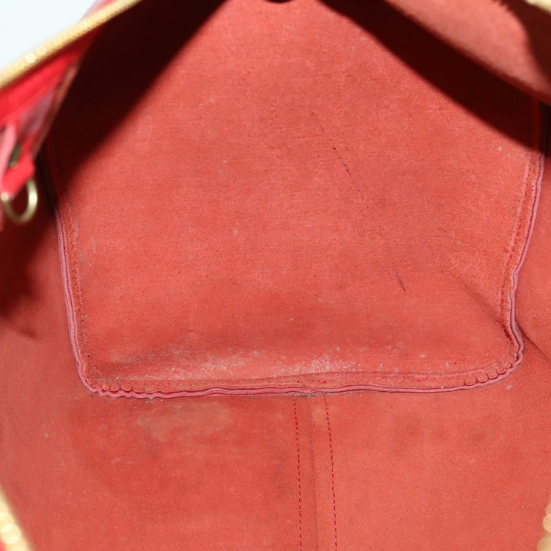 【日本直送】路易威登 Epi Keepall 50 波士頓包 紅色 M42967 LV 正品 155329-20