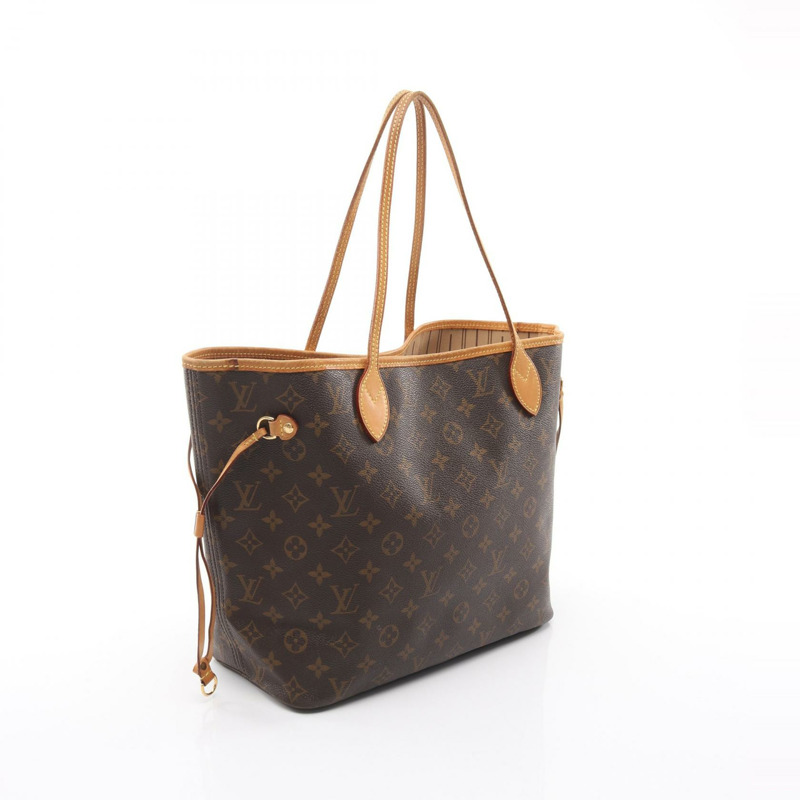路易威登 Neverfull MM 手提包 M40156 Monogram 帆布皮革棕色二手 LV-1