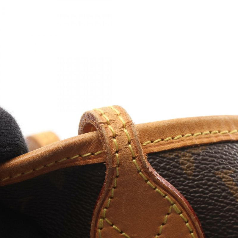 路易威登 Neverfull MM 手提包 M40156 Monogram 帆布皮革棕色二手 LV-5
