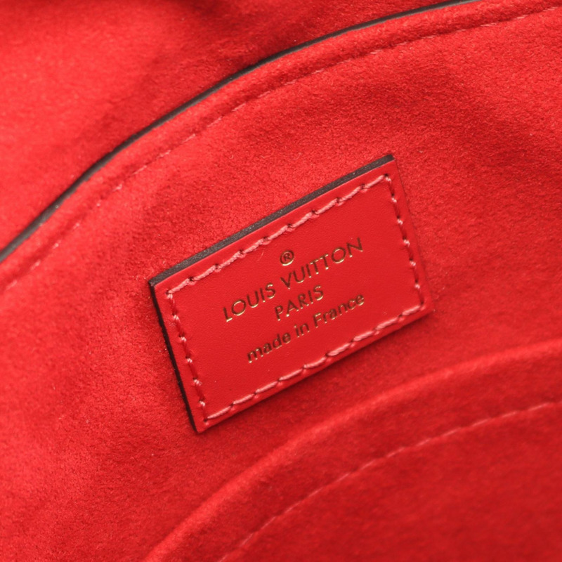 路易威登 Braubuorg 單肩手提包 N40176 Damier 棕色猩紅色 二手女士-3