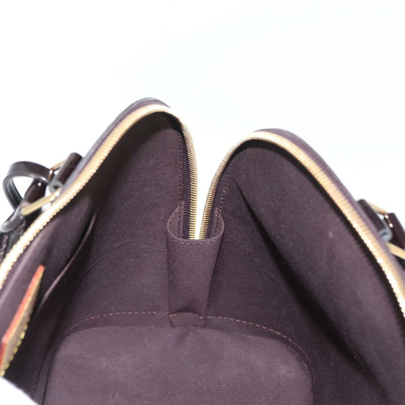 【日本直送】路易威登 Monogram Vernis Alma MM 手提包 Amarante M90024 LV Auth ka836-19