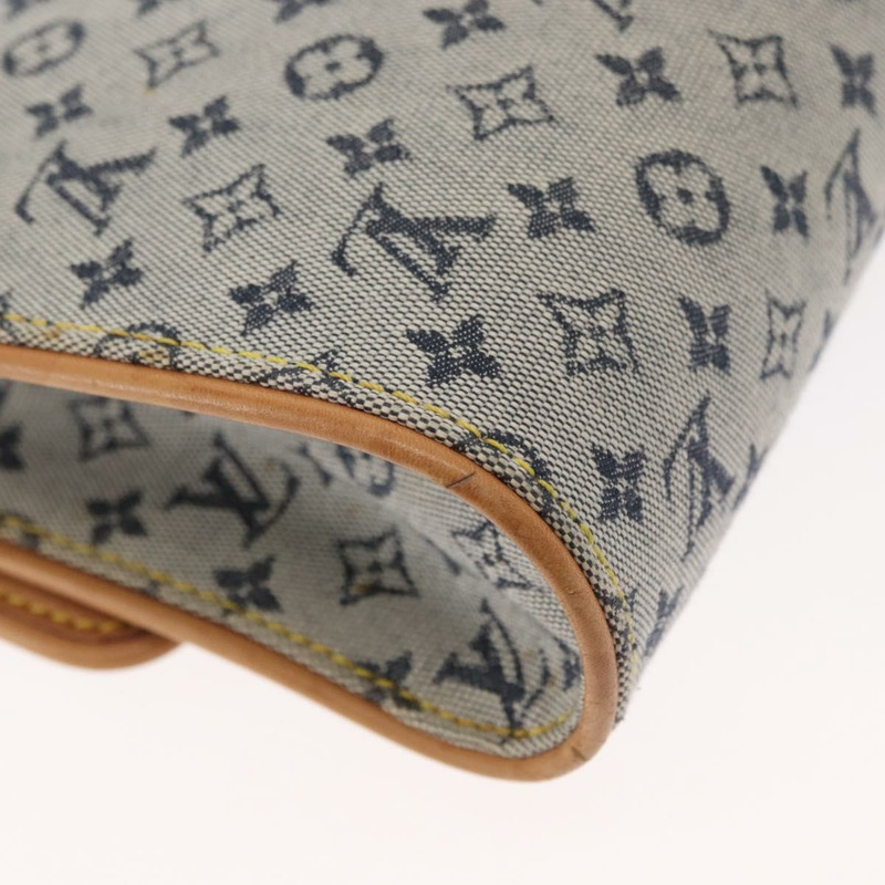 【日本直送】路易威登 Monogram Mini Camille 鏈條單背包 藍色 M92002 正品 154228SM-14