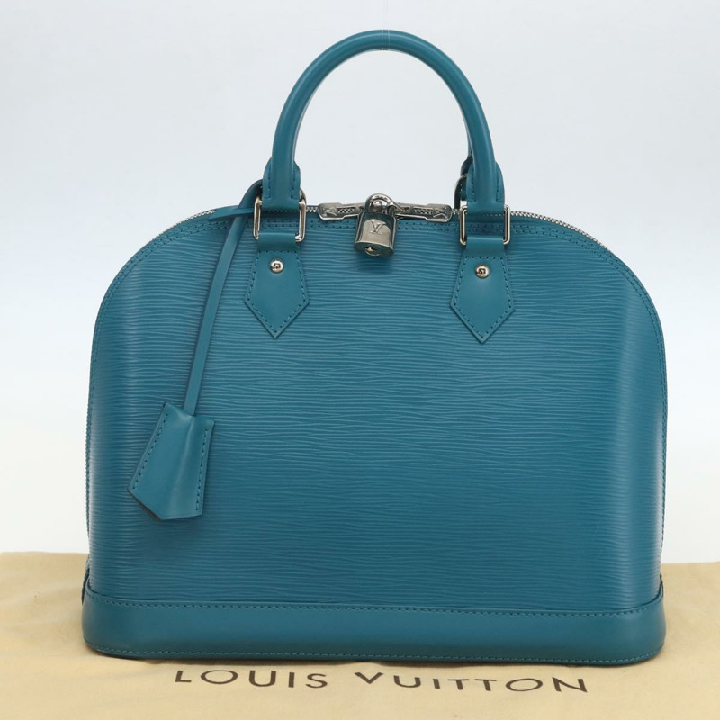 【日本直送】路易威登 Epi Alma PM 手提包 青色 LV 正品 158917SAV-11