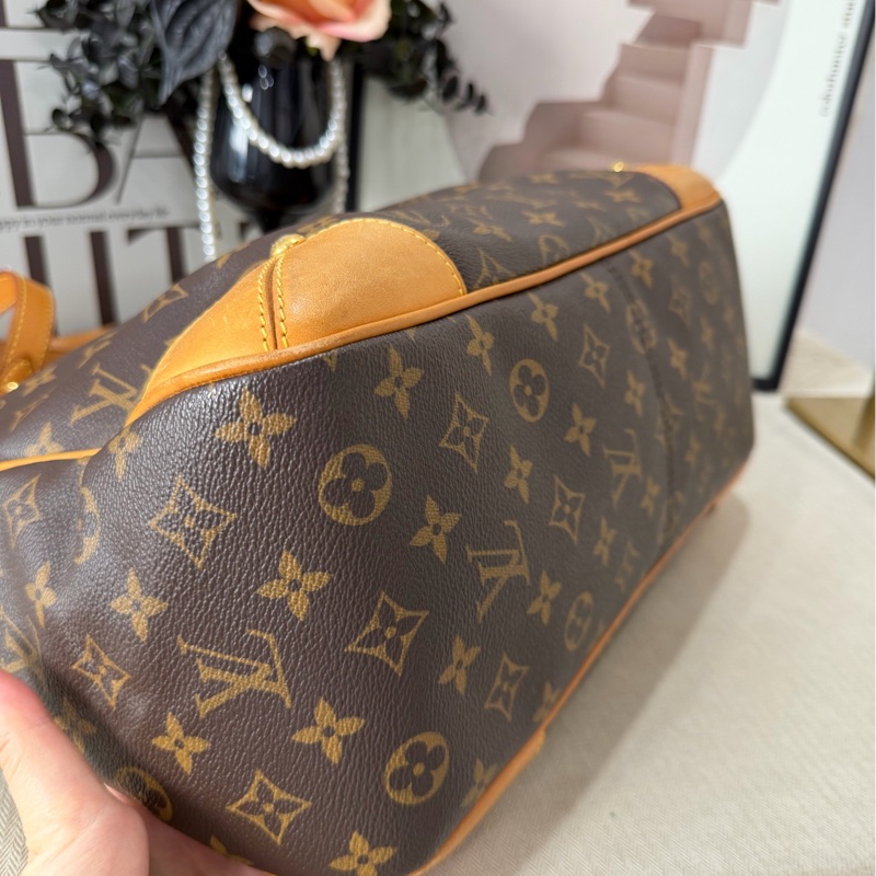 LV/路易威登 Estrela中古老花tote機場包 尺寸38*17*30 95新-2