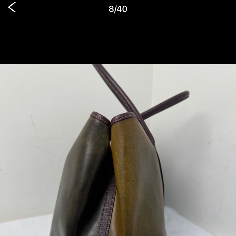 愛馬仕 Hermes 花園包 36 PM Amazonia 深棕色-14