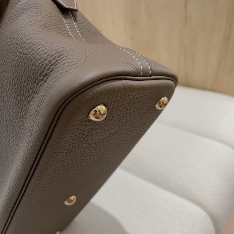 Hermès Bolide 31 經典大象灰金釦-2