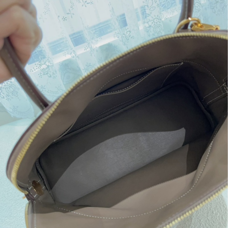 Hermès Bolide 31 經典大象灰金釦-7