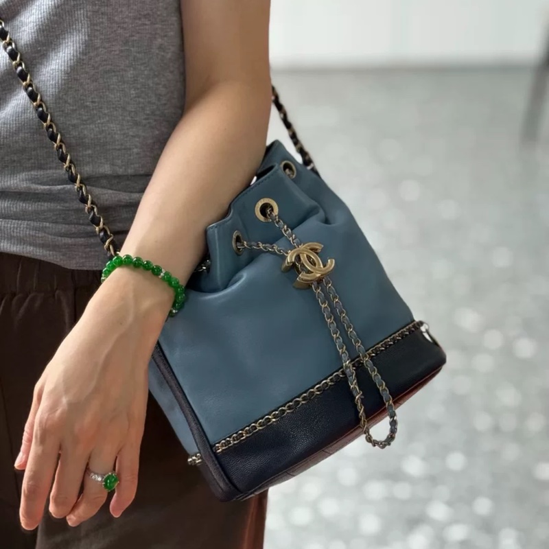 Chanel 拼色水桶-4