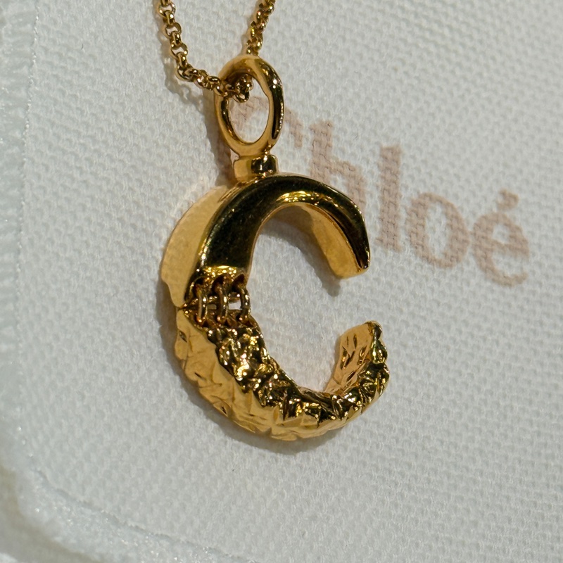 造型太美了 真的美的Chloe金色項鍊-2