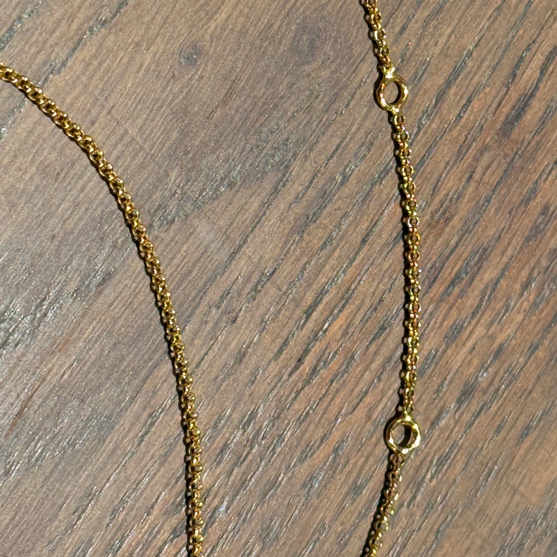 造型太美了 真的美的Chloe金色項鍊-6