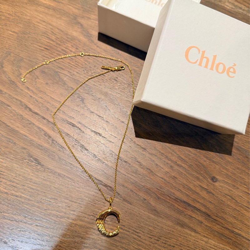造型太美了 真的美的Chloe金色項鍊-9