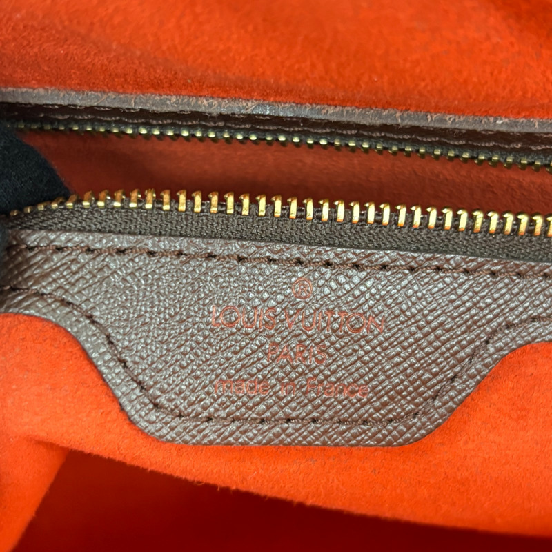 棕色 棋盤格帆布 Triana 手提包【LOUIS VUITTON LV 路易威登】 N51155-6