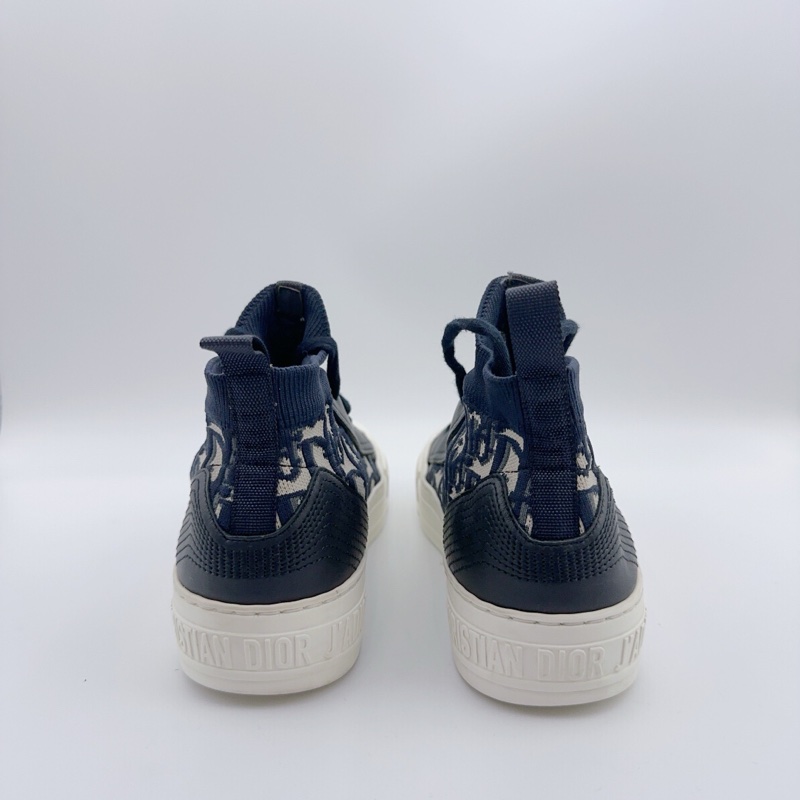 98新/Dior/迪奧/35.5碼/滿印襪套板鞋/00550-3