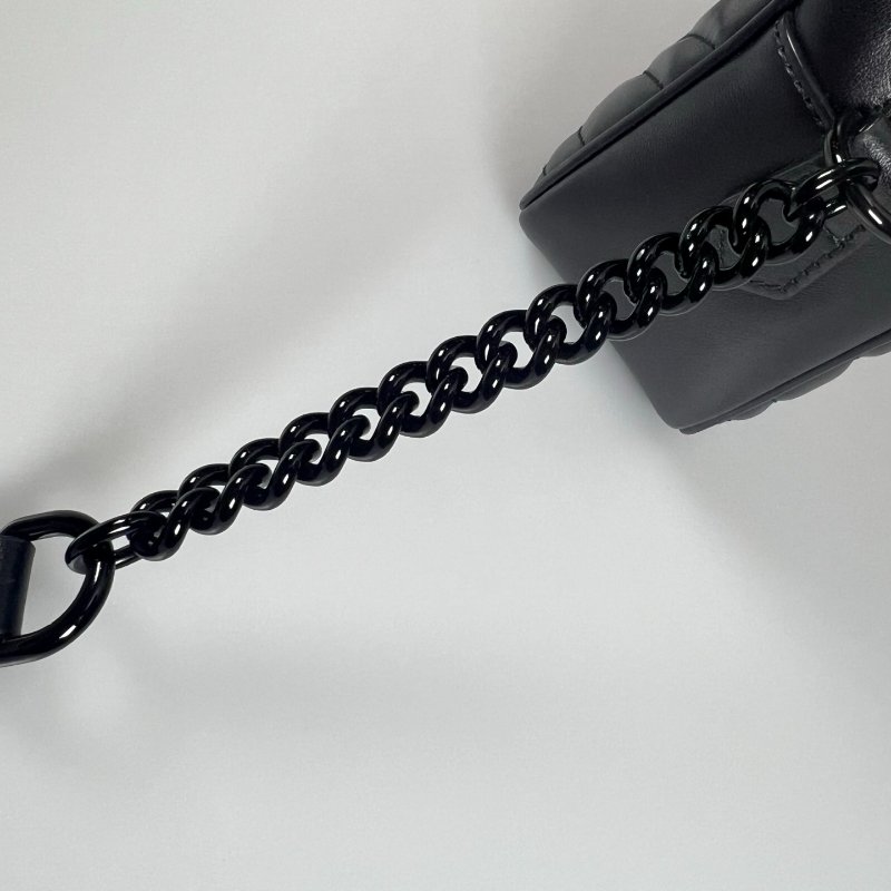 GUCCI 447632 SO BLACK MARMONT相機包 24CM-10