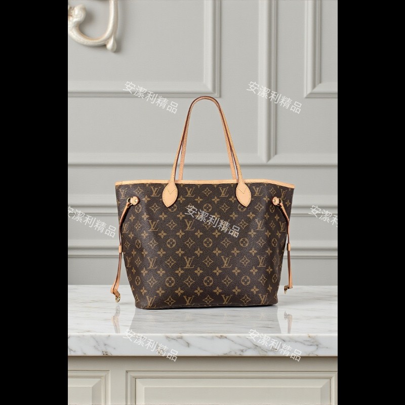 莉亞精品♡LV 老花Neverfull MM 九新美包-0