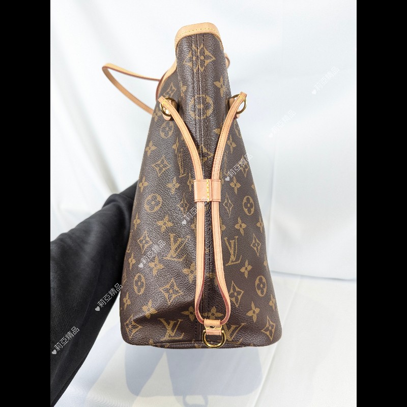 莉亞精品♡LV 老花Neverfull MM 九新美包-6
