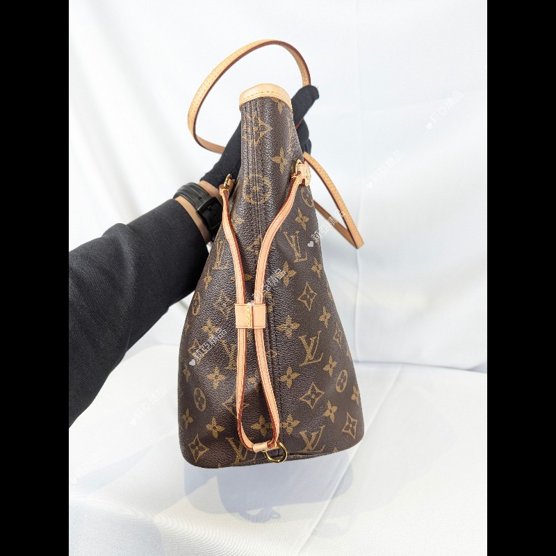 莉亞精品♡LV 老花Neverfull MM 九新美包-7