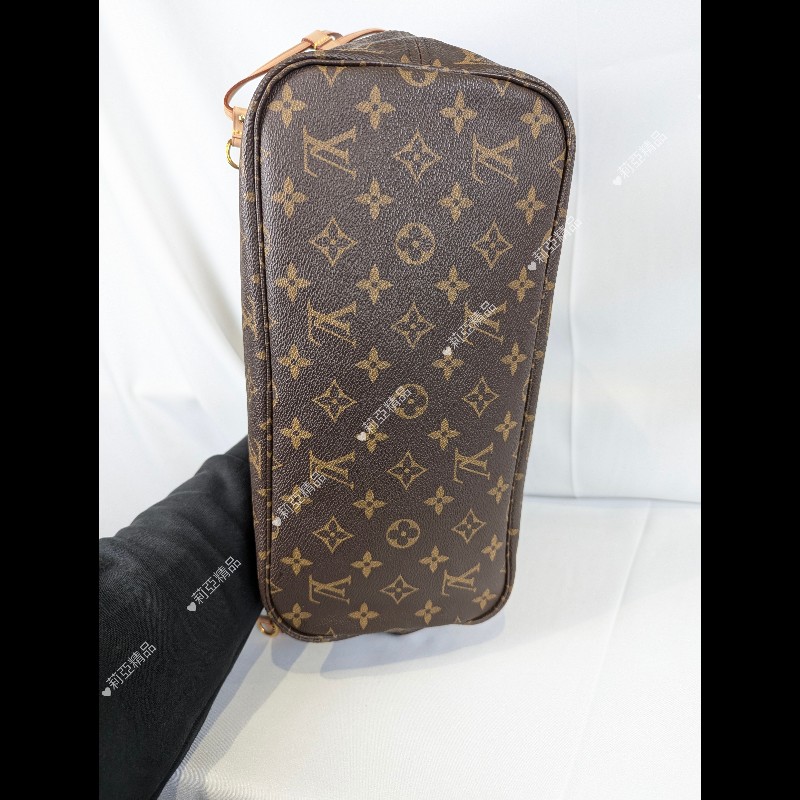 莉亞精品♡LV 老花Neverfull MM 九新美包-8