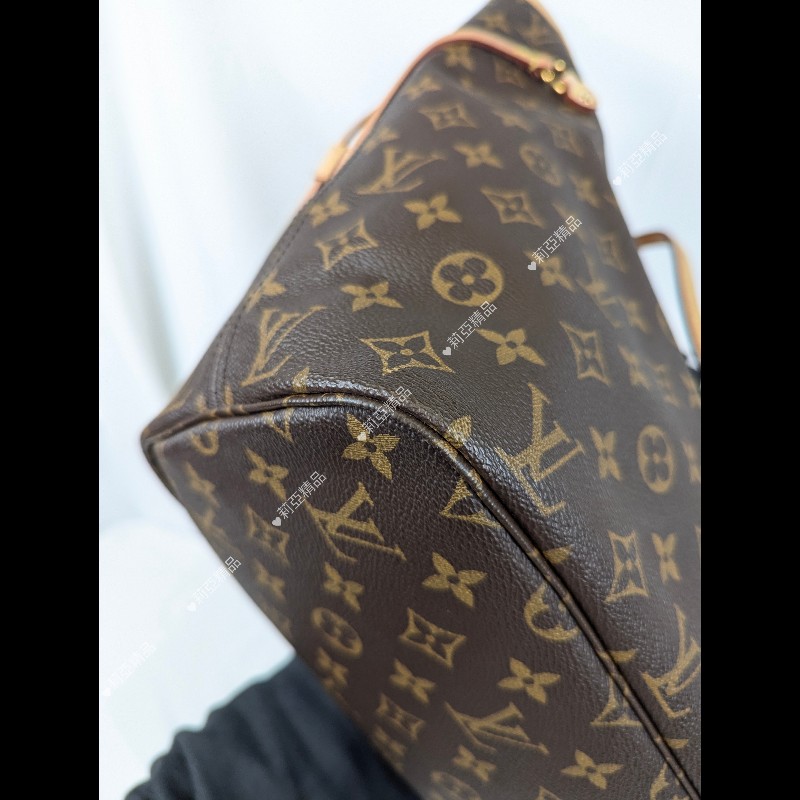 莉亞精品♡LV 老花Neverfull MM 九新美包-9
