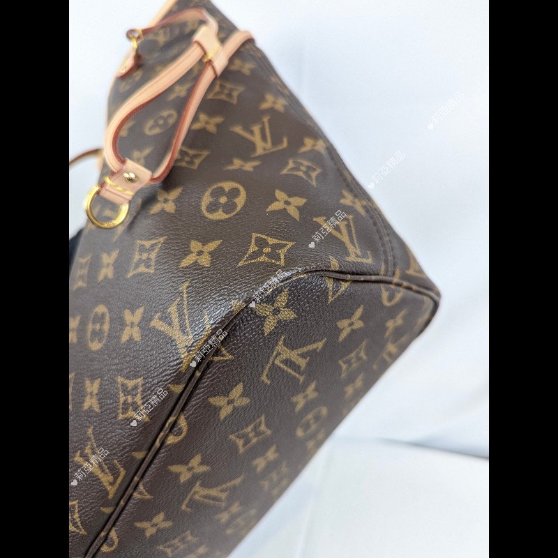 莉亞精品♡LV 老花Neverfull MM 九新美包-10