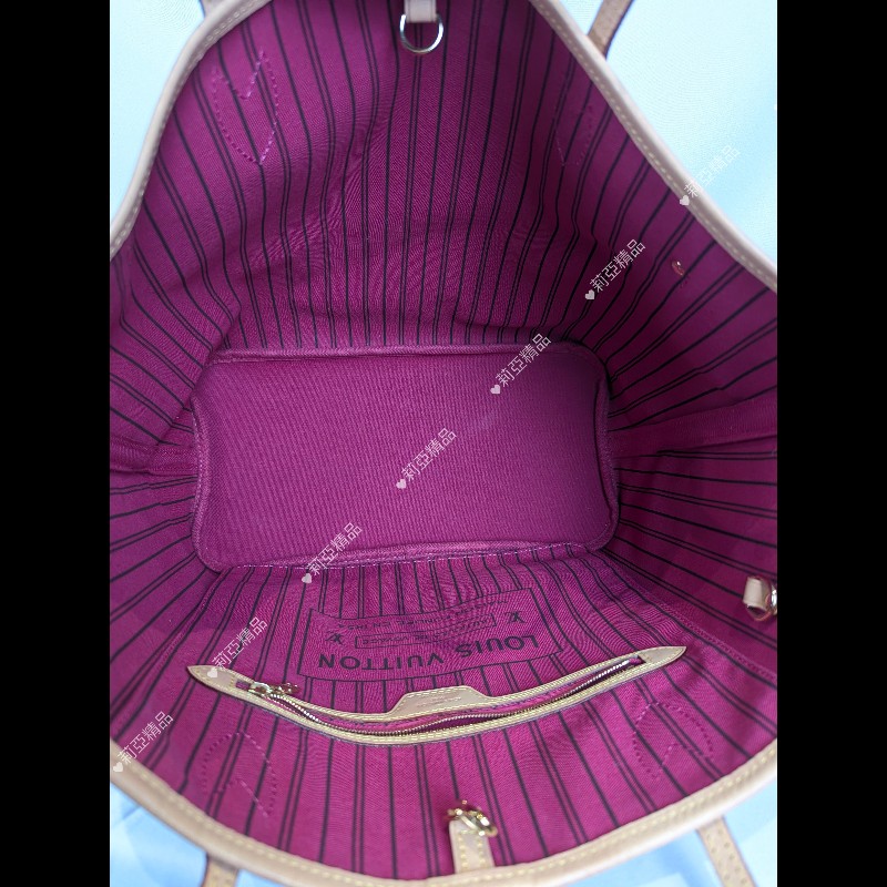 莉亞精品♡LV 老花Neverfull MM 九新美包-13