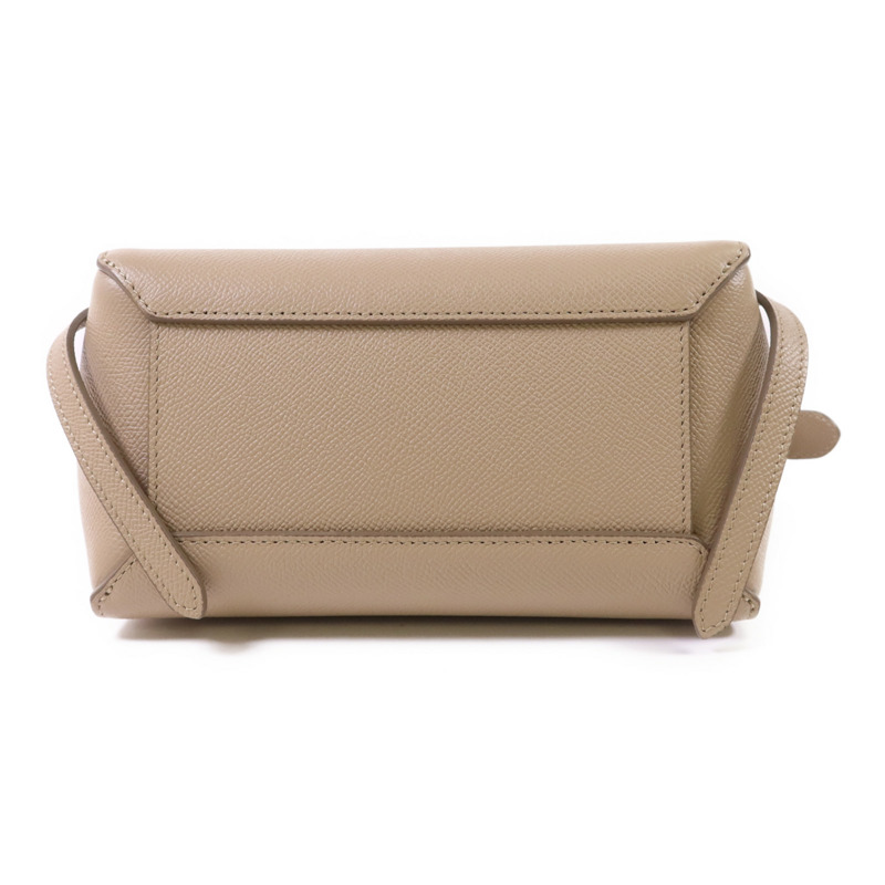 CELINE 牛皮皮革Belt Bag Nano金扣肩背袋-3