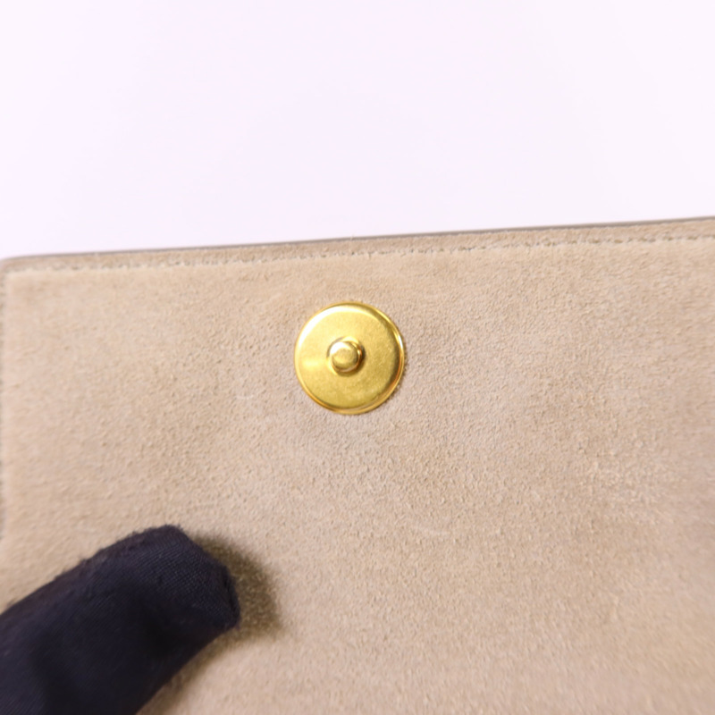 CELINE 牛皮皮革Belt Bag Nano金扣肩背袋-12