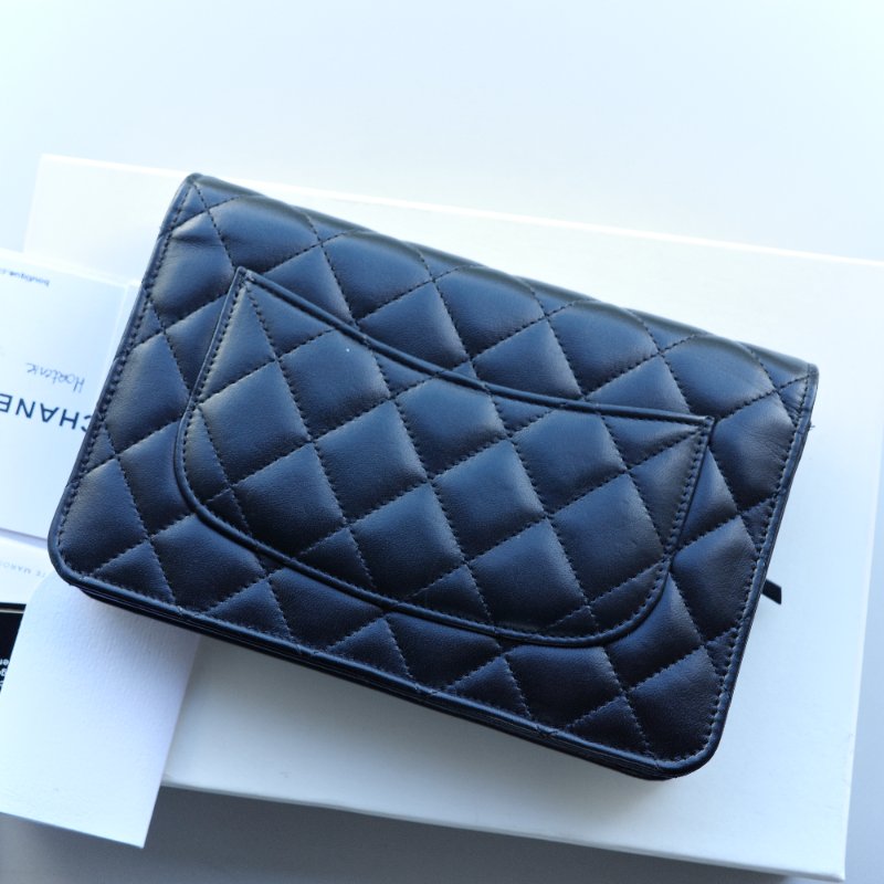 【CP 精選🌟小編推薦】Chanel 香奈兒 Classic Flap 18cm CF 黑色牛皮 菱格紋 金釦 鏈條包 鏈條錢包 斜挎包 單肩包-6