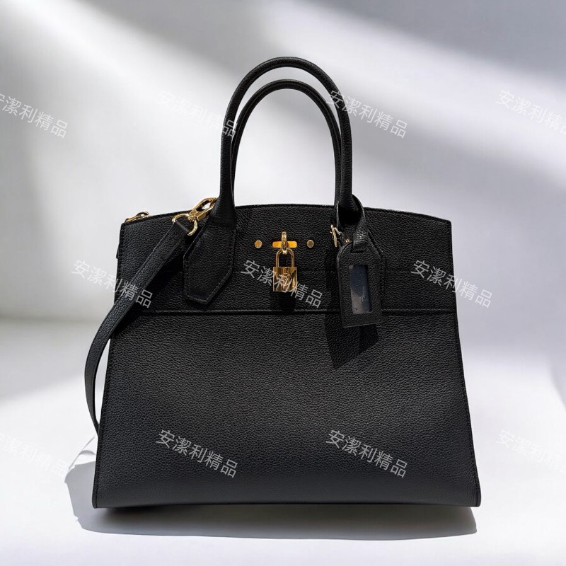 莉亞精品♡LV City Steamer MM 九新美包-0