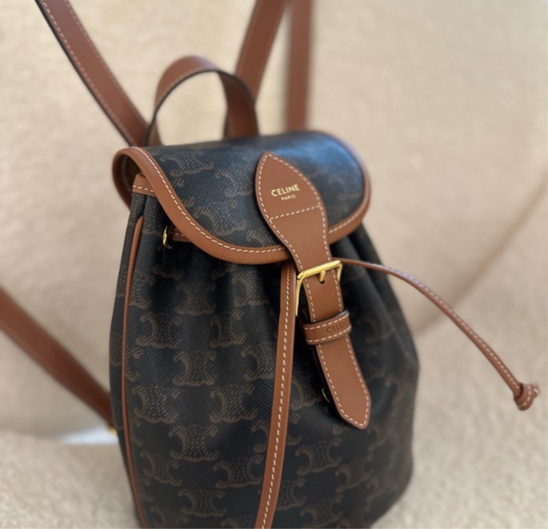 【全🆕】Celine 小牛皮 Folco Mini 迷你 小背包 Backpack-0