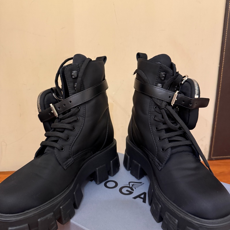 Prada 超帥中筒靴-3