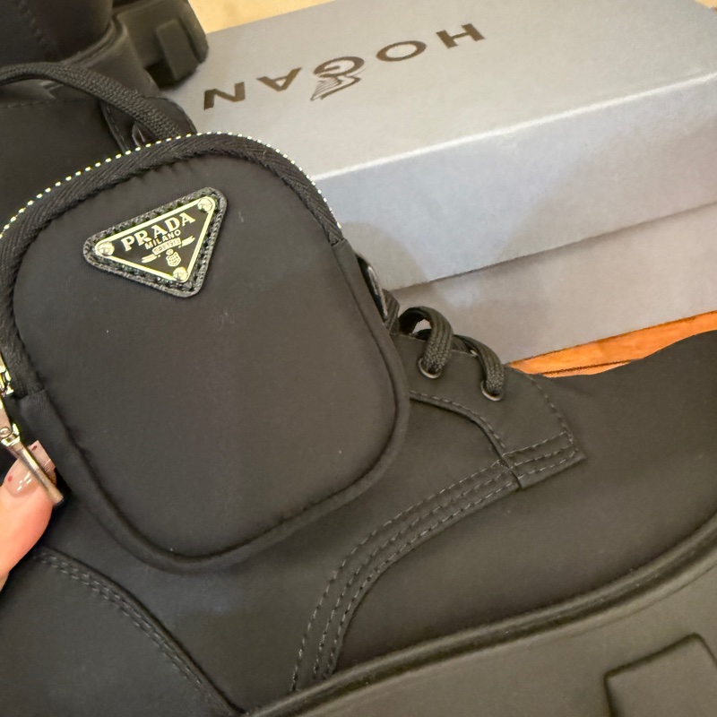 Prada 超帥中筒靴-13