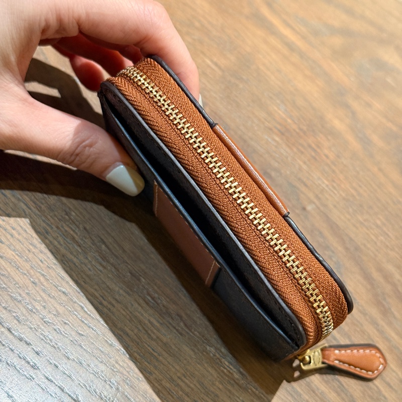 不只好用 更是好看的新款✨卡夾 鈔票 零錢包 拉鍊短夾-9